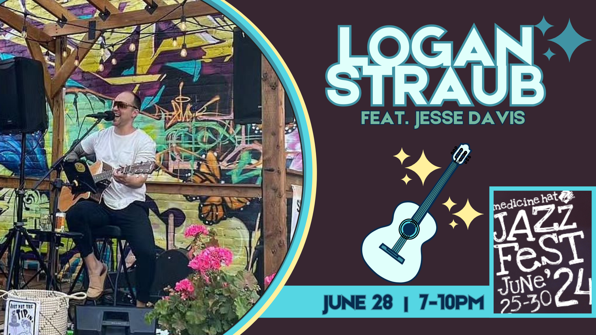 Logan Straub featuring Jesse Davis Medicine Hat Jazz Fest 2024